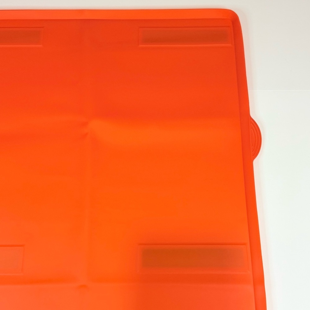 36'' Griddle Mat Food Grade Silicone Grill Cover for Blackstone Barbecue Orange - Picture 3 of 8
